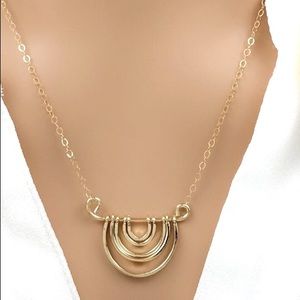 Rainbow Gold Necklace